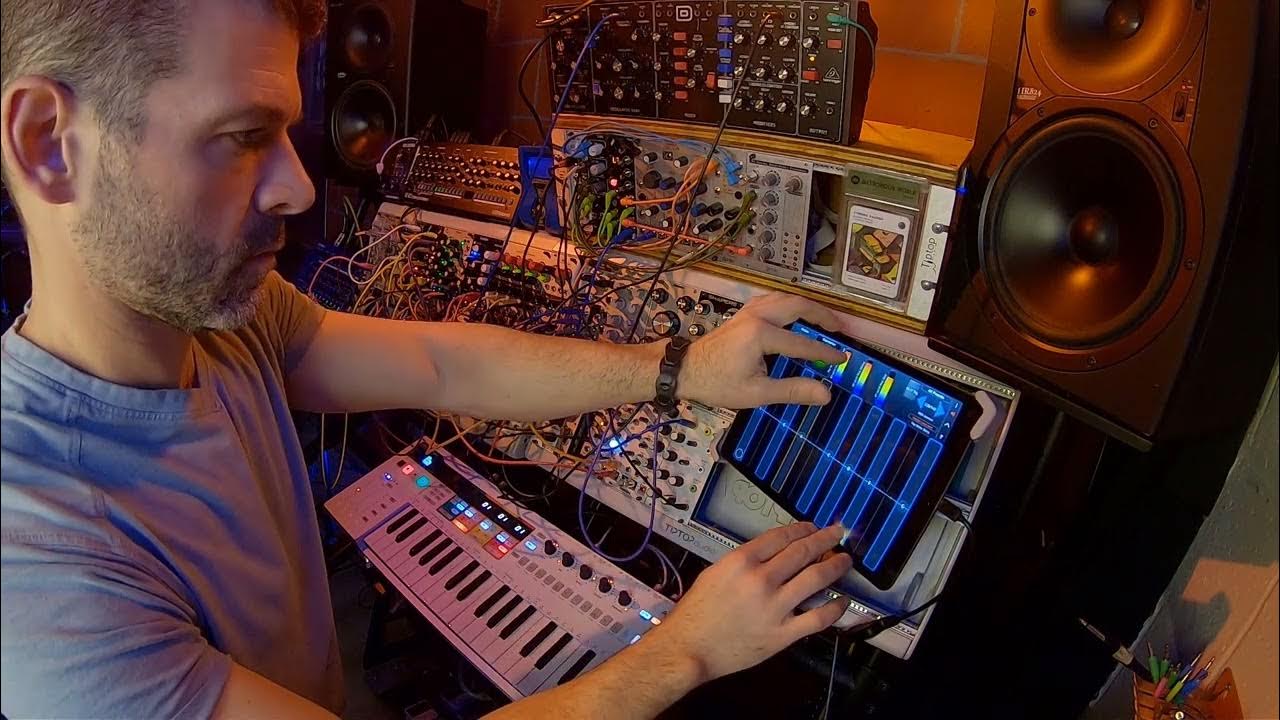 Modular Synth Performance 2/6/23 Inspired by "Mountain View" by