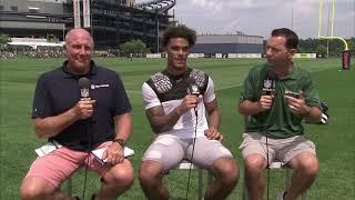 Patriots budding star CB Christian Gonzalez joins Inside Training Camp Live