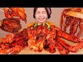 [MUKBANG] 매운 킹크랩 해물찜(전복+산낙지+조개) 🦀 🔥 Braised King Crab & Seafood Eatingsound Ssoyoung ASMR