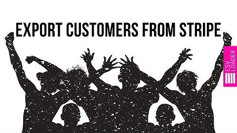 Export Customers from Stripe