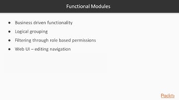 Getting Started with Dynamics 365 Customer Engagement: What are Functional Modules?| packtpub.com