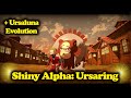 Shiny alpha ursaring  ursaluna evolution  pokmon legends arceus