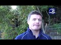 Brian O'Driscoll talks about his shoulder injury, the rehab and expected date of return
