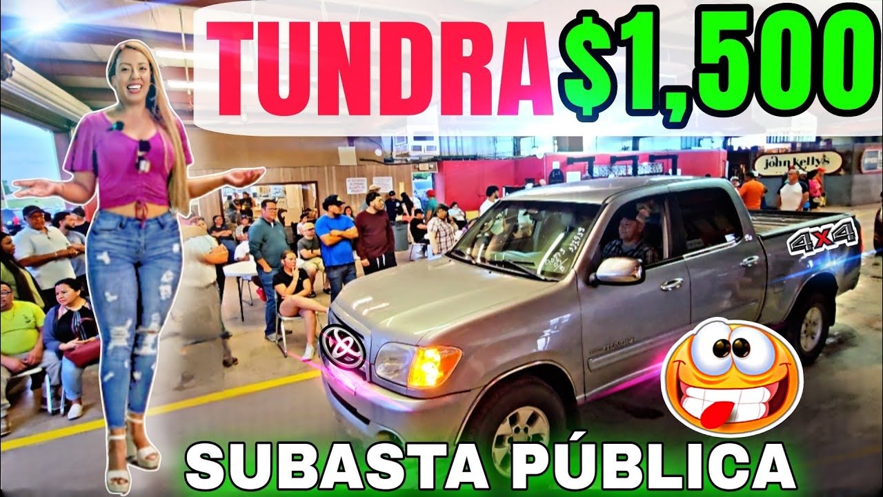 AUTOS CORRIENDO POR MENOS DE $1,000 DUEÑO ENLOQUECIO Y TODO LO REMATO subasta pública