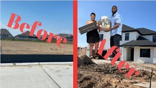 🏠Semi Custom Modern Home Build || Before and After House Tour