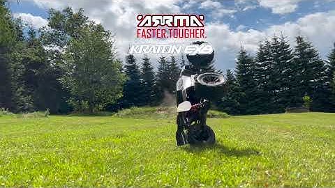 Arrma Kraton EXB - oops bad landing in Slow-mo