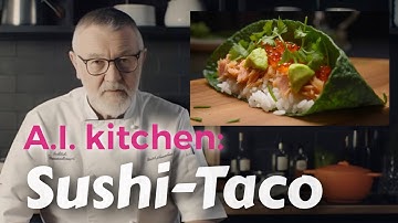 ChatGPT and Midjourney video: How to make Sushi Tacos! - Fusion Flavors | Amazing AI Web Video