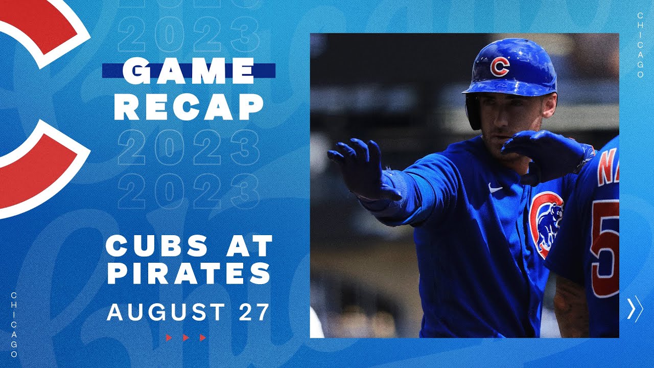 Game Highlights: Cubs Score 10 Runs, Assad Tosses Another Quality Start in Win vs. Pirates | 8/27/23