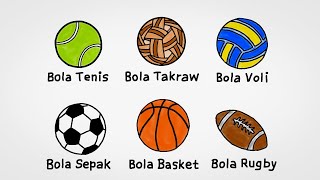 Download Lagu Cara menggambar macam-macam bola olah raga MP3
