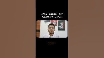 OBC Cutoff for NIMCET 2025 | OBC Cutoff for NIT