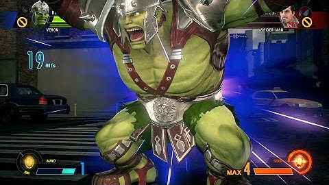 Marvel Vs. Capcom: Infinite Arcade Mode with Hulk & Venom (PS4)