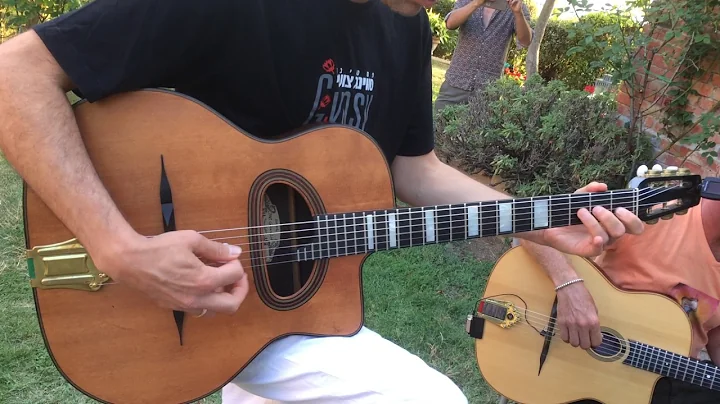 Yaakov Hoter auf meiner JWC (DjangosWaltz)