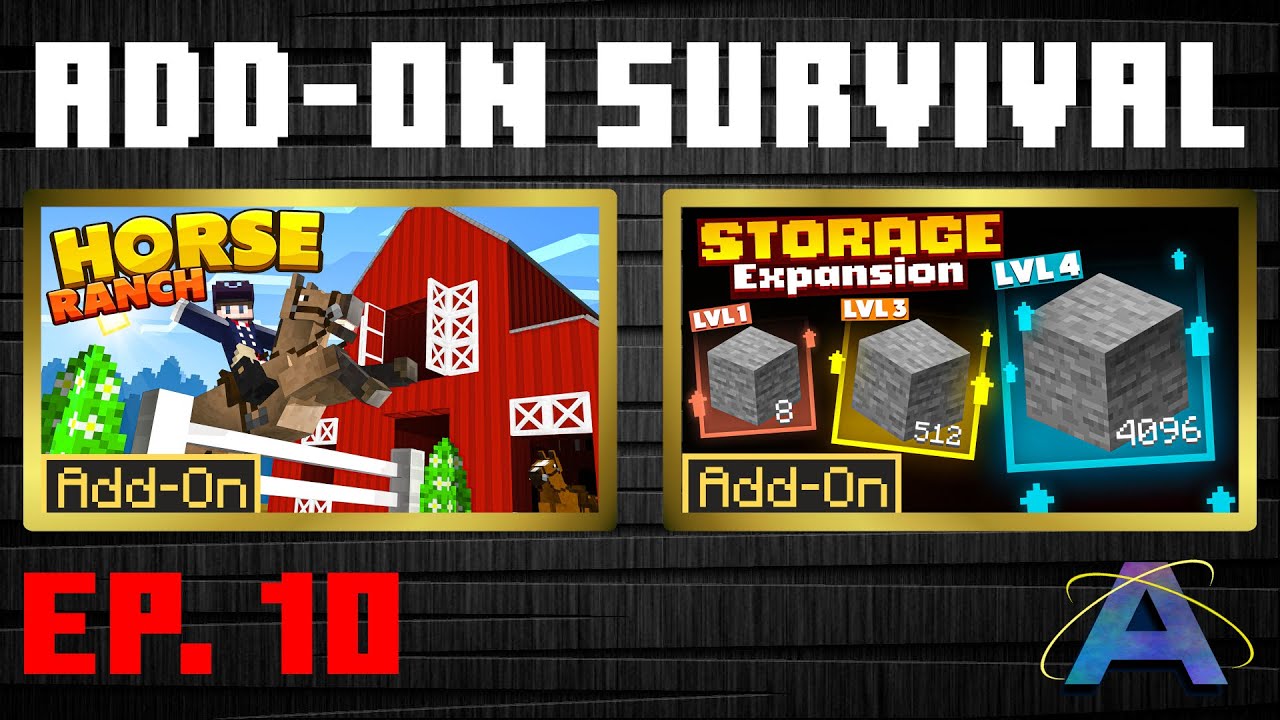 A NEW ADD-ON! Minecraft Add-On Survival! #10 - YouTube