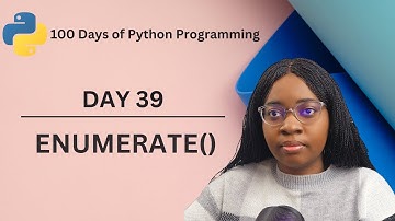 Enumerate Function | 100 Days of Python Programming | Day-39