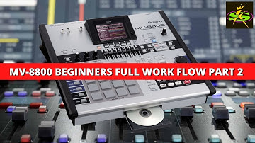 Roland MV 8800 Beginners Full Workflow Video Part 2.