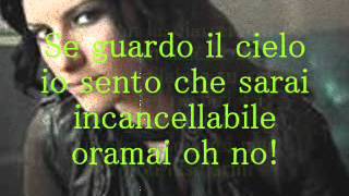 Video thumbnail of "Laura Pausini - Incancellabile +testo"