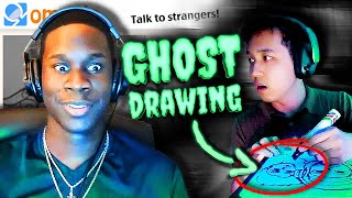 Paranormal GHOST DRAWING prank on Omegle!