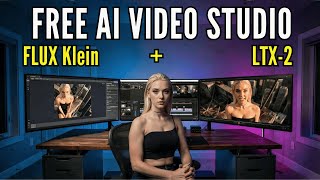 Flux 2 Klein And Ltx-2 Locally Build A Free Ai Studio On Your Pc Full Workflow