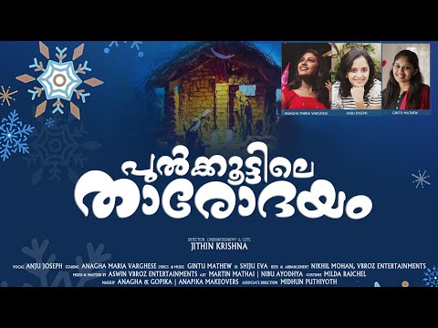 tharakangal-ninnenokki-(pulkkootile-tharodayam)-#anjujoseph-#anaghamariya-#newmalayalamchristmassong