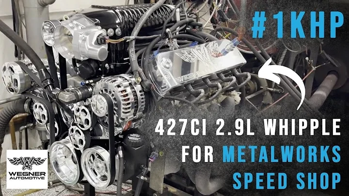 427ci LS w/ 2.9L Whipple Supercharger for Metalworks Speed Shop | +1000HP Engine Dyno
