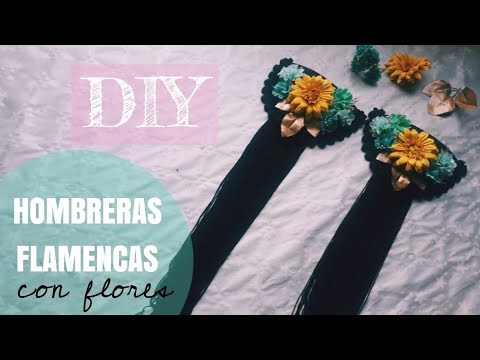 DIY CÓMO HACER UNAS HOMBRERAS DE PLUMAS