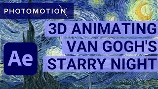 Animating Famous Paintings: Starry Night | Photomotion® Tutorial screenshot 5