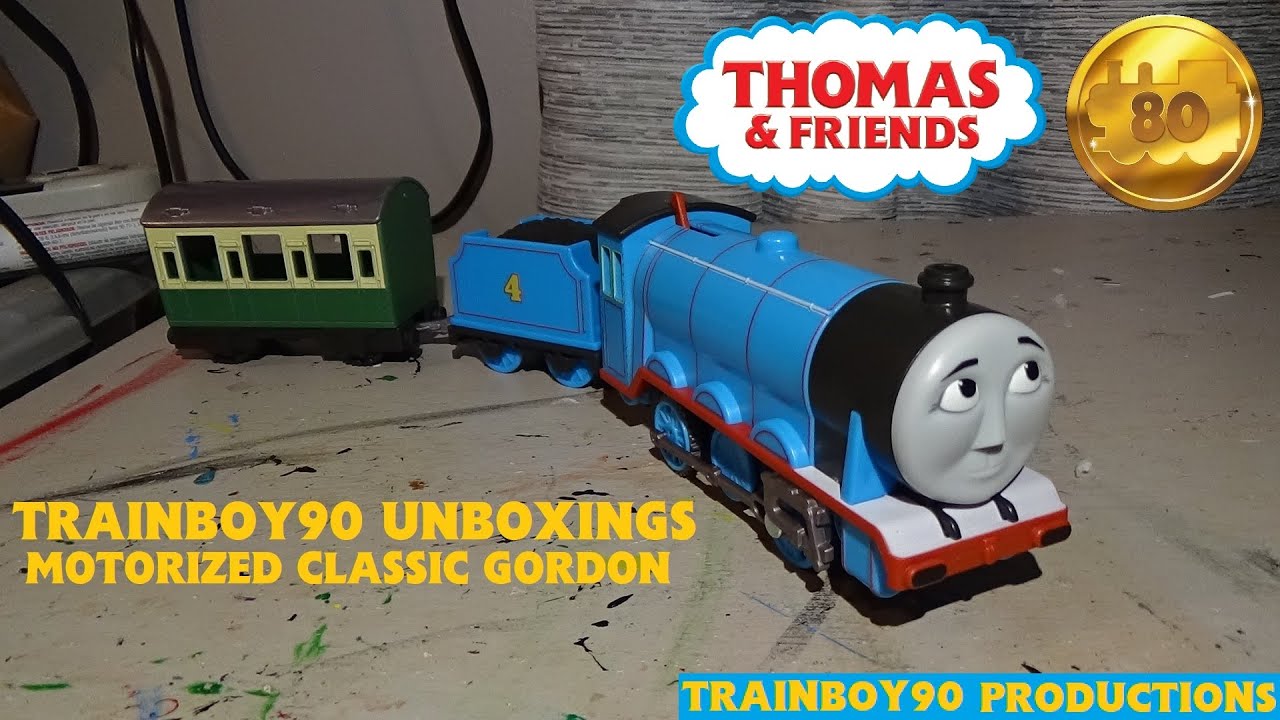 Trainboy90 Unboxings: Motorized Classic Gordon