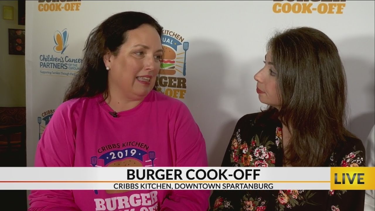 The 2019 Cribbs Kitchen Burger Cookoff is from 2 p.m. to 8 p.m