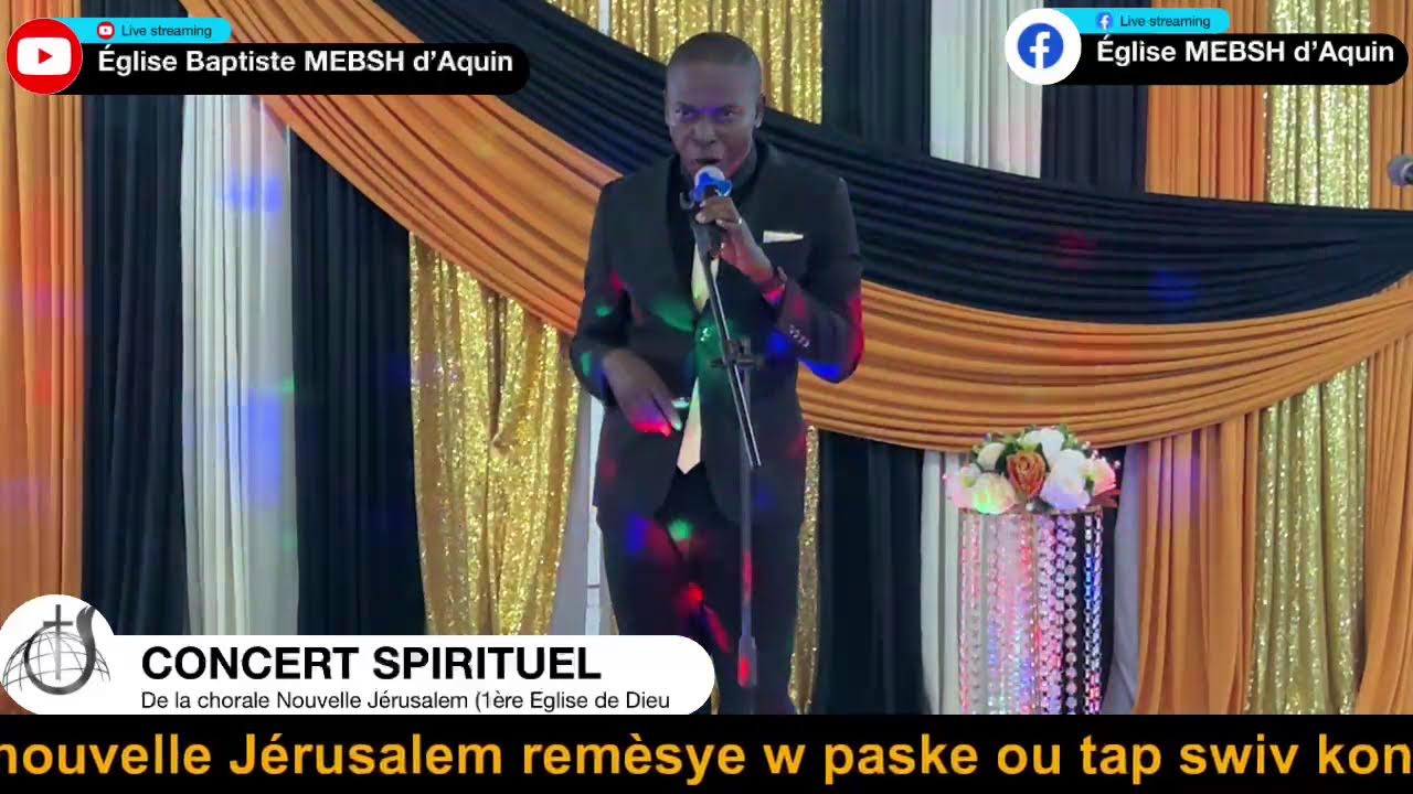 Concert spirituel chorale nouvelle Jérusalem