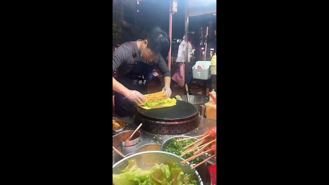 🔴 LIVE: Chinese Jianbing Crepes Breakfast | Street Food Making Mastery POV in Action China