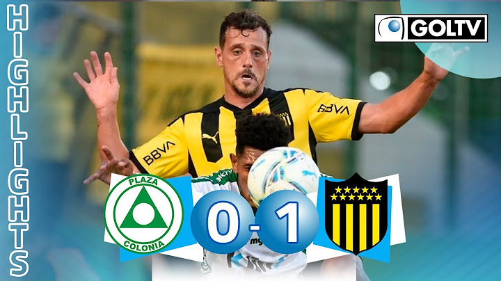 Plaza Colonia 0 - 1 Peñarol | Supercopa Uruguaya | GOLES | FINAL