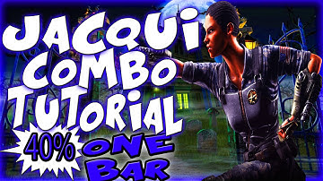 Mortal Kombat X - JACQUI BRIGGS FULL AUTO COMBO TUTORIAL!
