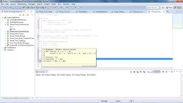 Python语言编程基础12 函数Function2