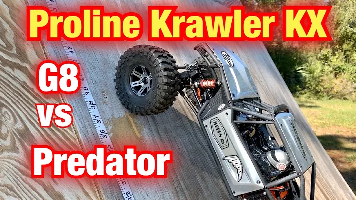 Proline Crawler TA Tire test with Capra