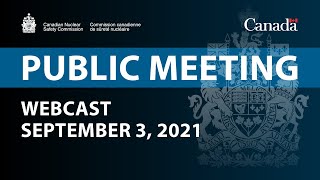 September 3, 2021 Commission meeting: Introductory remarks by CNSC President and CEO