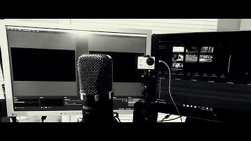 my pc setup that i use - shot with YI LITE