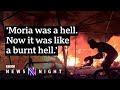 Lesbos: Who started the fire at Europe’s largest refugee camp? - BBC Newsnight