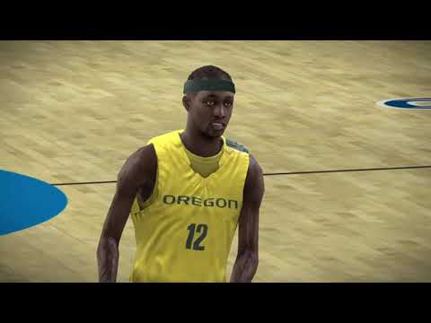 VCU vs Oregon NCAA Basketball 2021 Simulation RD 1 NCAA Tournament Game PS3