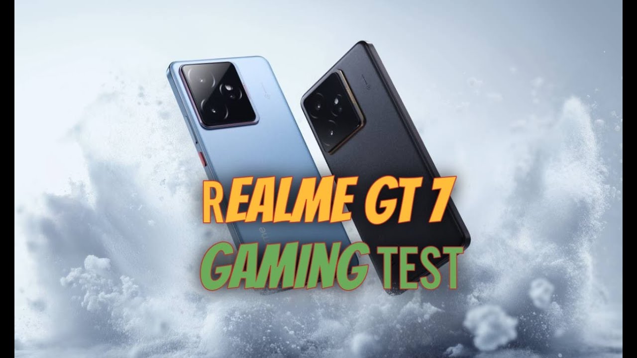 Realme GT 7 Gaming Test