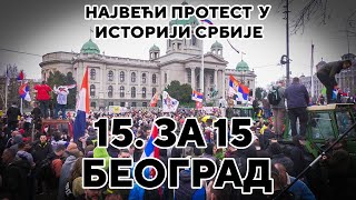 Thumbnail for UŽIVO | PROTEST STUDENATA - 15. za 15 | THE LARGEST PROTEST IN SERBIAN HISTORY