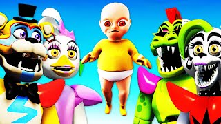 THE BABY IN YELLOW vs GLAMROCK ANIMATRONICS (New)