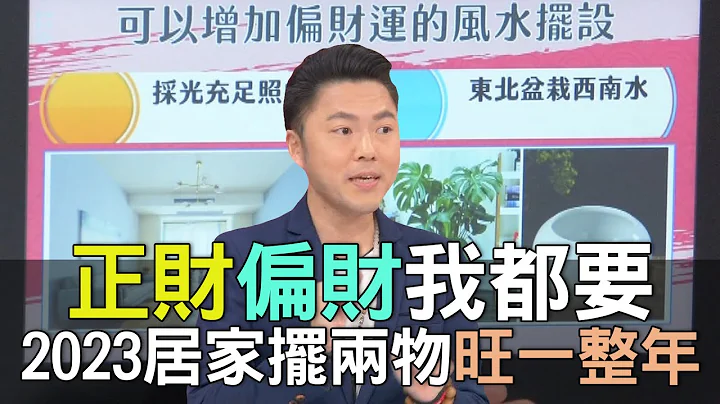 【精華版】正財偏財我都要！2023居家擺兩物旺一整年 - 天天要聞