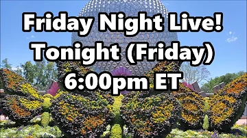 Live Stream Announcement - 5-24-19 - ResortTV1 | Walt Disney World