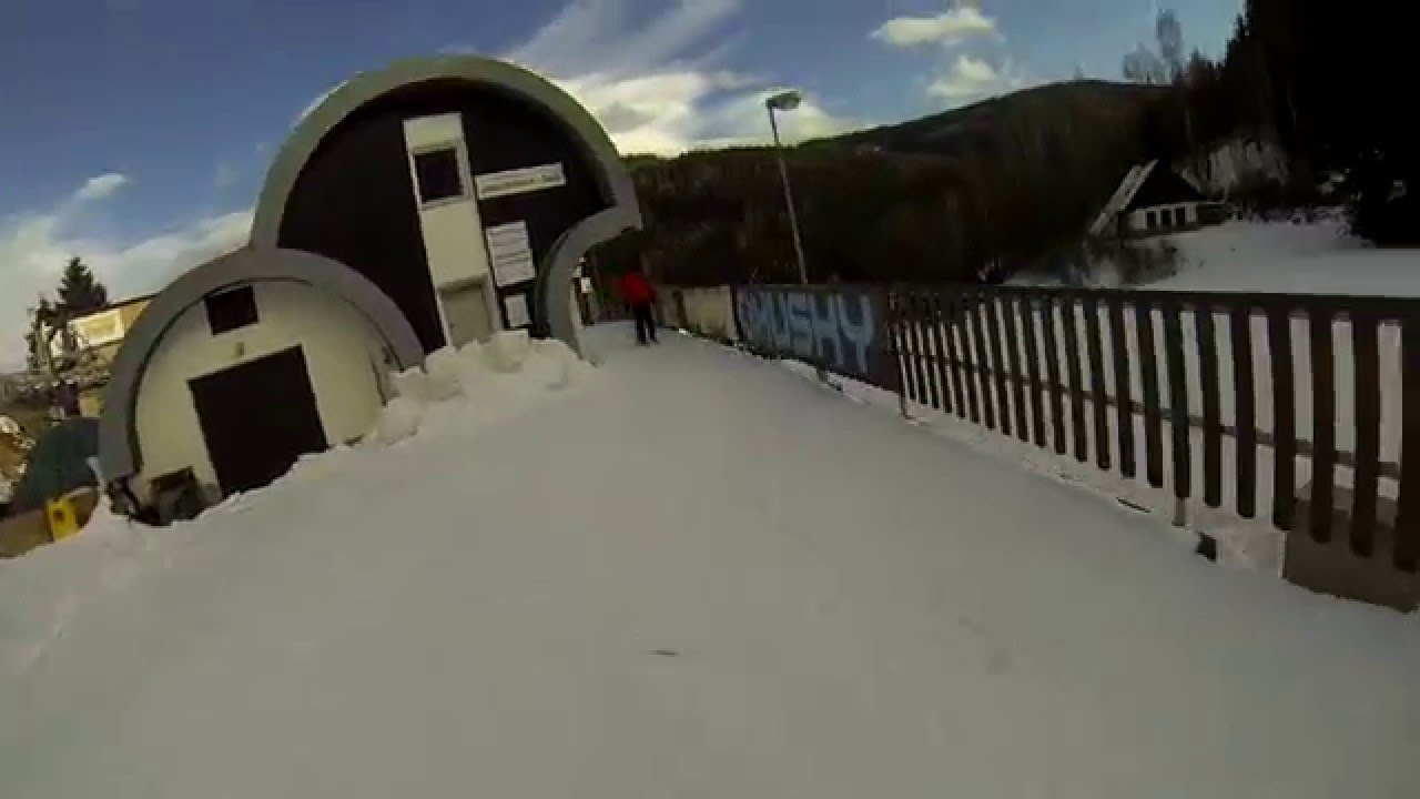 Herlikovice-Bubakov: Dojazd z wycigu Bubakov do wyciągu Zaly