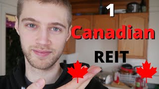 1 Canadian REIT Stock I'm Buying Today