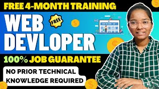 Get YOUR Dream Job FOR FREE After This 4-Month Web Development Course!