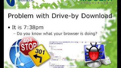 20130122 The problem of drive-by downloads