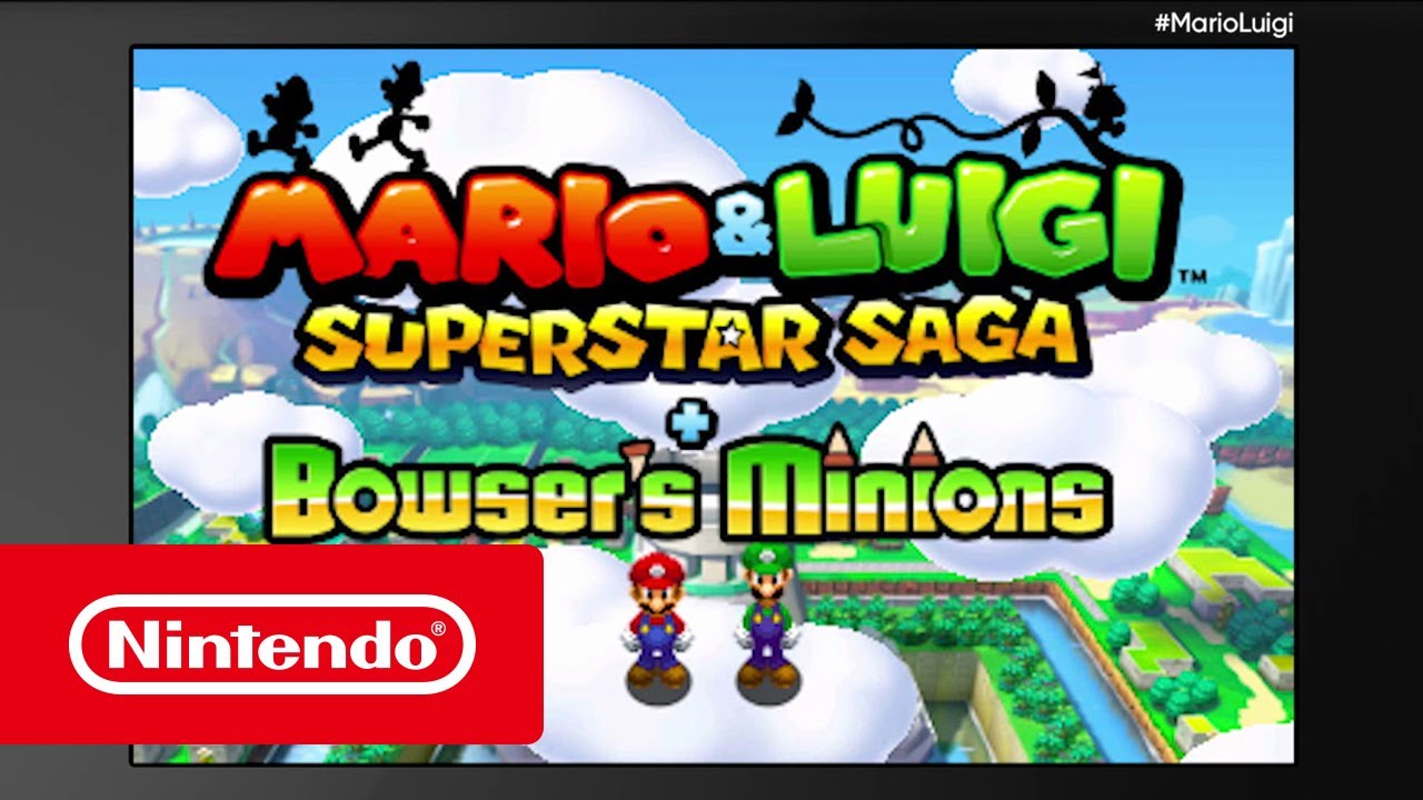 innovación Citar vapor Mario & Luigi: Superstar Saga + Secuaces de Bowser - Tráiler del E3 2017  (Nintendo 3DS) - YouTube