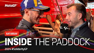Bagnaia joins the last Inside The Paddock of the season after taking pole ⏱️ | 2024 #SolidarityGP