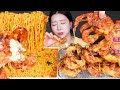 ASMR MUKBANG | 레전드 조합; 푸팟퐁구리 &amp; 겉바속촉 소프트쉘크랩 튀김 먹방 🦀 PU PAD PONG CURRY NOODLES &amp; FRIED SOFT SHELL CRAB